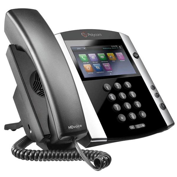 Auricolare Eartec Office EAR250D Per Telefono Polycom VVX 501 – Connettore Plantronics QD – Colore Nero